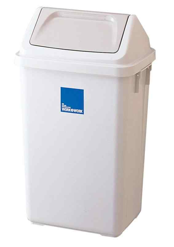 リス ゴミ箱 角型 スイング ダストボックス グレー 47L W&amp;W 47スィング 日本製