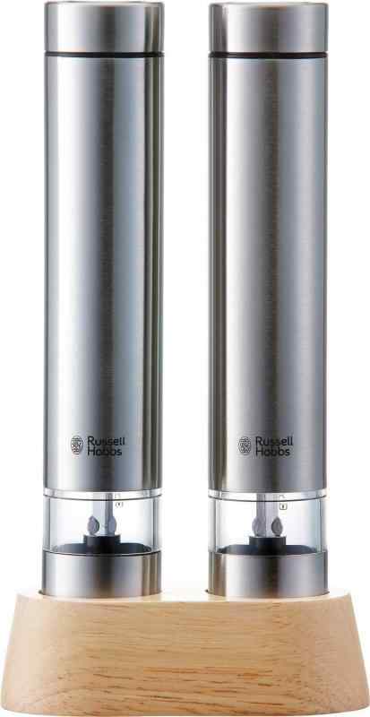 ラッセルホブス 電動ミル ソルト & ペッパー ミニ ブラック (2本セット) 7932JP-BK 6,118円