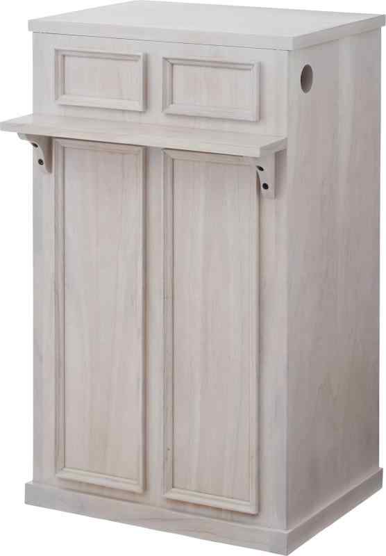 AZUMAYA カウンター ホワイト 組立式 PM-401WH