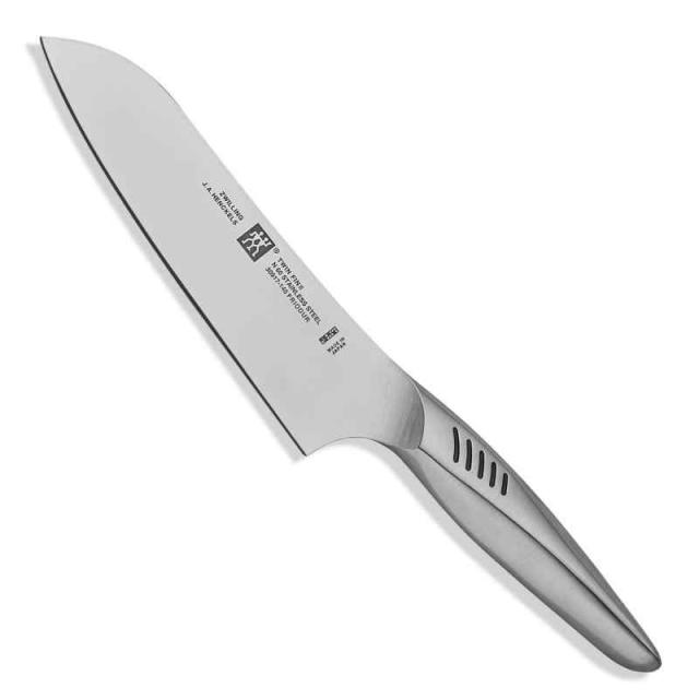 Zwilling ツヴィリング 「 ツインフィン 2 マルチパーパスナイフ 140mm 日本製 」 三徳 小三徳 包丁 オールステンレス 食洗機対応 岐阜県関市製【日本正規販売品】 Twin Fin 30917-141