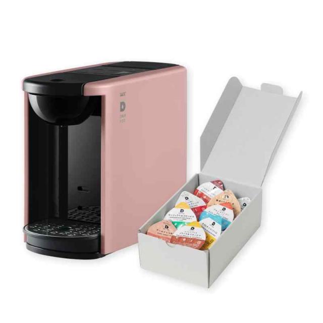 【Amazon.co.jp】UCC ドリップポッド 一杯抽出 コーヒーマシン カプセル式 DP3 アッシュローズ + UCC ドリップポッド テイスティングキット16P ポッド・カプセル 【コーヒーメーカー】 【ギフト】【中元】【歳暮】【母の日】【父の日】
