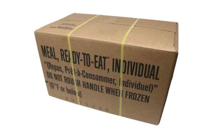 2025年検品】米軍戦闘食 MRE caseB 12個入り