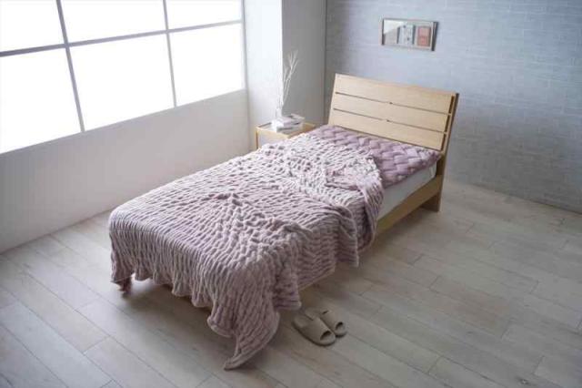 イケヒコ 寝具 掛け 寒さ対策 毛布 長方形 シュクル ピンク 約140×200cm シングル 洗濯機丸洗い 伸縮性 軽量 カラー展開 清潔 なめらか あったか ＃1195650220110