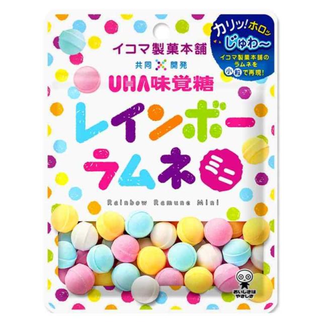 UHAピピン レインボーラムネミニ 30g×6袋