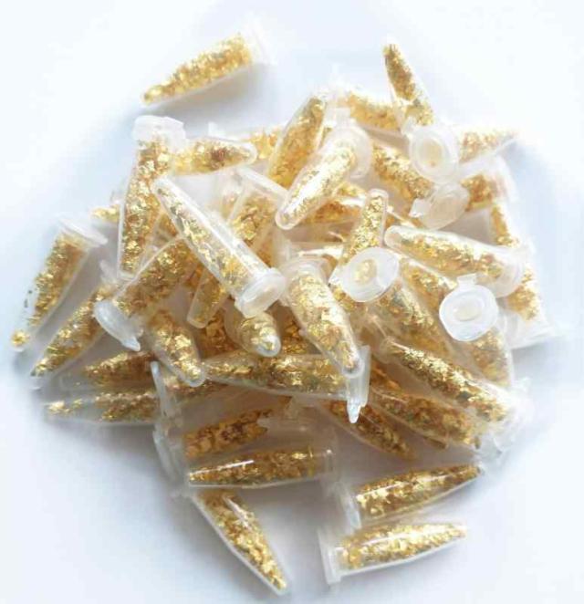 【コハク】金沢産 食用金箔 業務用50個セット 銅不使用