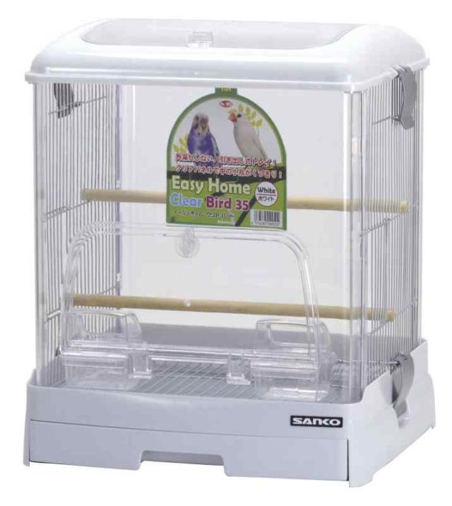 三晃商会 SANKO 鳥用 イージーホーム クリアバード35WH ホワイト 5,829円