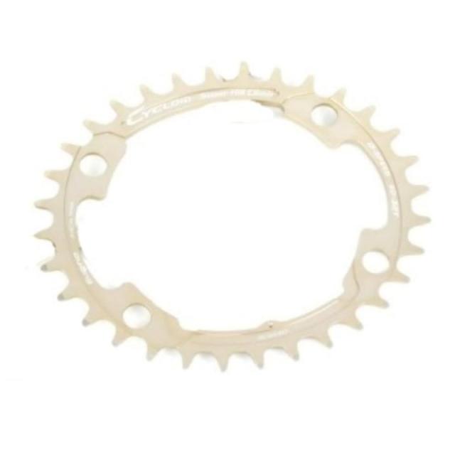 スギノ(Sugino) チェーンリング サイクロイド スーパーヒルクライム CY4-SHC 12S GLD 33T