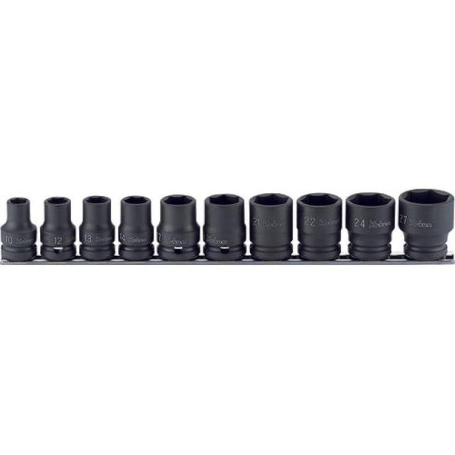 【数量限定】山下工業研究所(Ko-ken) インパクト6角ソケットレールセット Koken（コーケン）RS13401M/9 薄肉インパクトソケットセット 6角