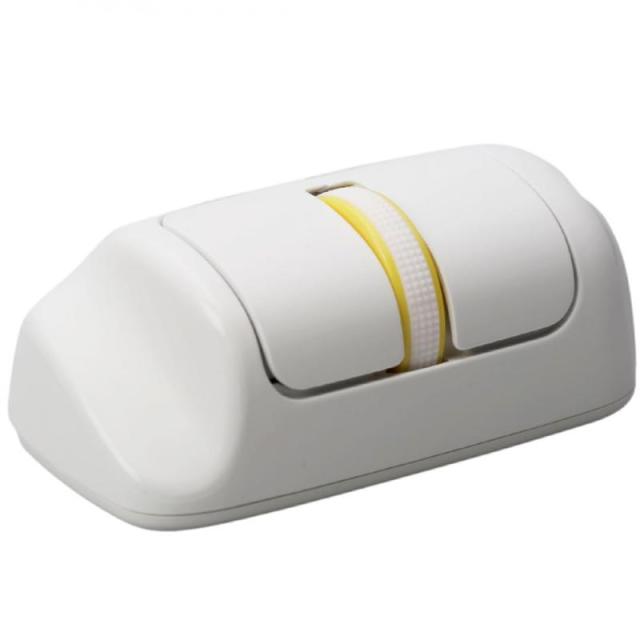 Finger Barrel Mouse 【超小型・4段階DPI切替】 静音 2.4GHzワイヤレス Bluetooth 節電モード 光学式 高精度 超軽量 疲れない 稼働範囲極小. 携帯便利 Windows Mac スマホ タブレット対応 (ホワイト)
