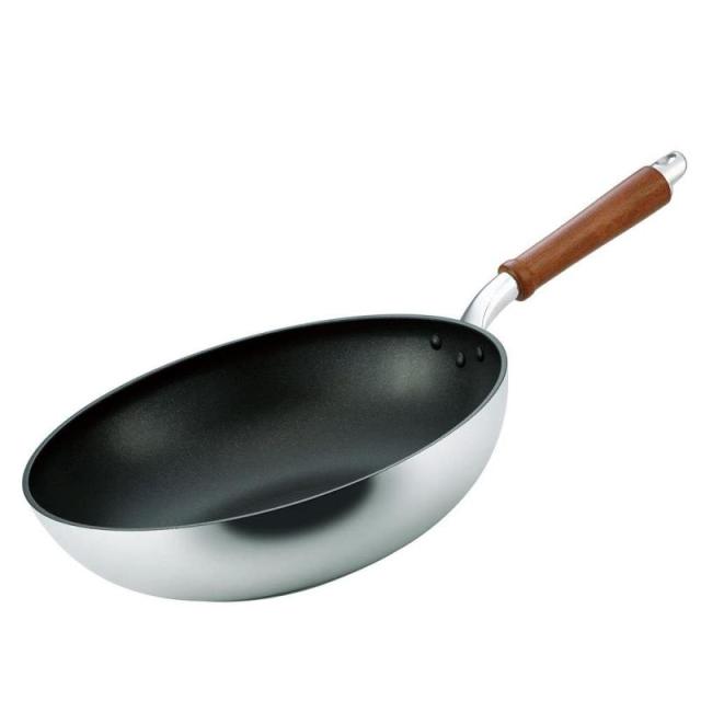 北陸アルミ 軽量 アルミ ガス火 日本製 フライパン/いため鍋/卵焼き (32cm)