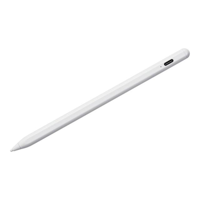 サンワサプライ ハイブリッド充電式極細タッチペン（ホワイト） PDA-PEN58W