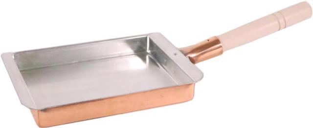 丸新銅器(Marusin Douki) 銅玉子焼 関西型 16.5cm 060011