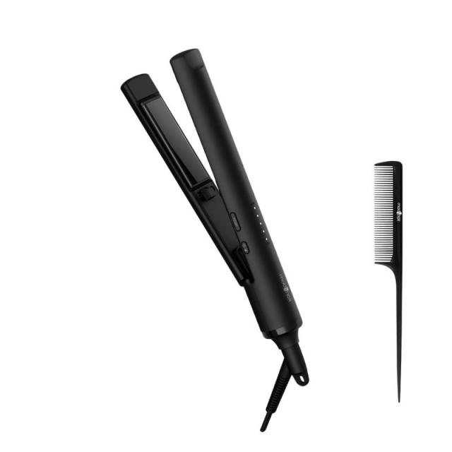 アドバンススマート マイナスイオンストレートアイロン MHS-2477 (ブラック)