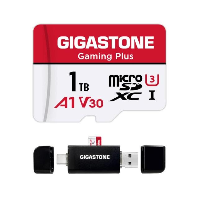 GIGASTONE マイクロsdカード 1TB-2-1 Core Group (1TB Gaming Plus 1枚+Type Cカードリーダー)