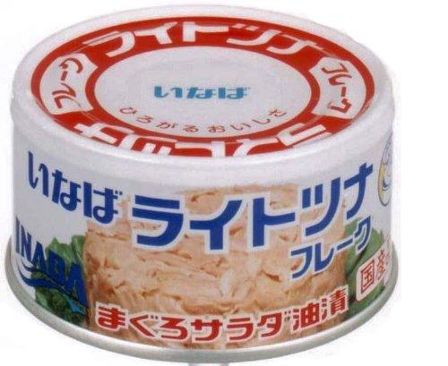 いなば食品 【大容量】いなば 国産ライトツナフレーク まぐろ油漬165g×24缶