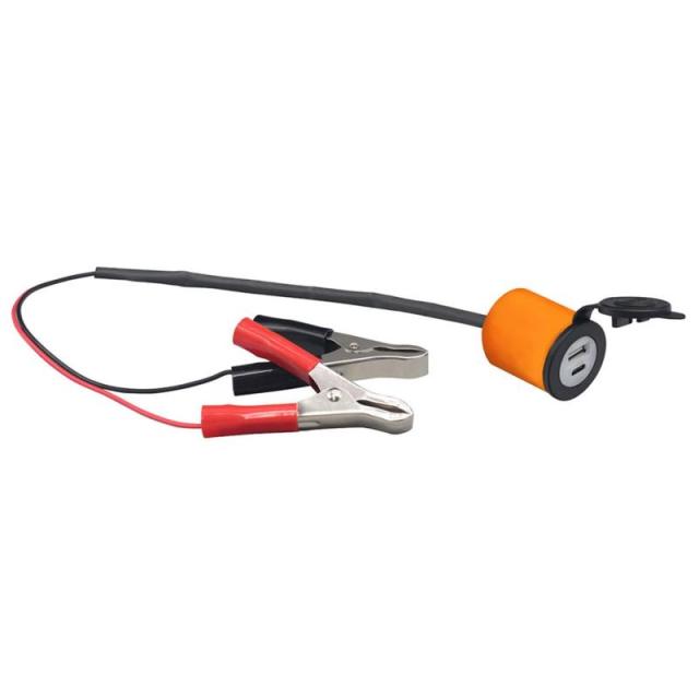 BMO JAPAN(ビーエムオージャパン) USBソケット 2口(Type-A/Type-C)ワニ口ケーブル付き 40B0037