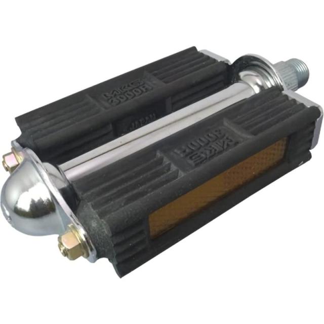三ヶ島製作所 3000R 3/8実用車用ペタル(リフレクター付) 528-00402 ブラック
