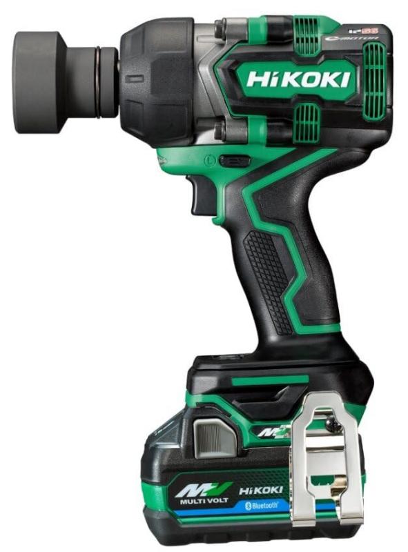 HiKOKI(ハイコーキ) 36V コードレス インパクトレンチ 四角ドライブ19mm オートストップ機能 連動アプリ対応 新型Bluetooth搭載電池×2個 充電器 ケース付 WR36DD(2XPSZ)