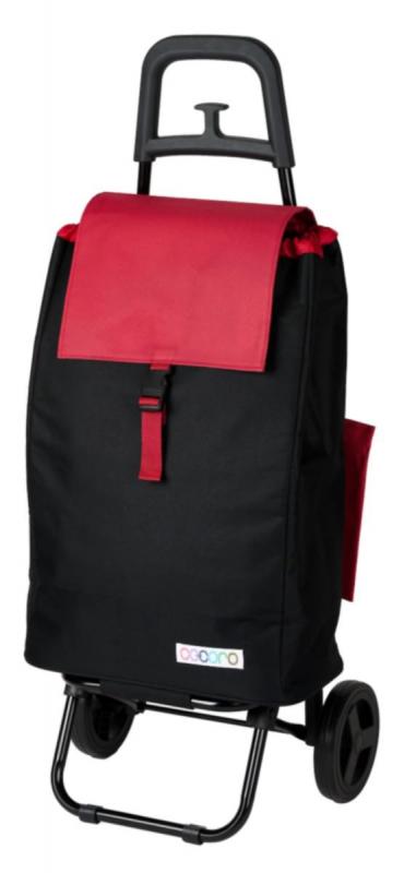 レップ(Rep) Cocoro(コ・コロ) ショッピング キャリー カート スタンダードタイプ 40L バイカラー:ブラック×レッド 545423