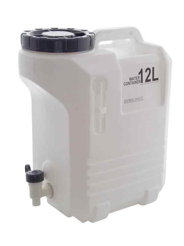 ウィルマックス(Wilmax) EMBALANCE(エンバランス) 水タンク ウオーターコンテナ ホワイト 12L 日本製