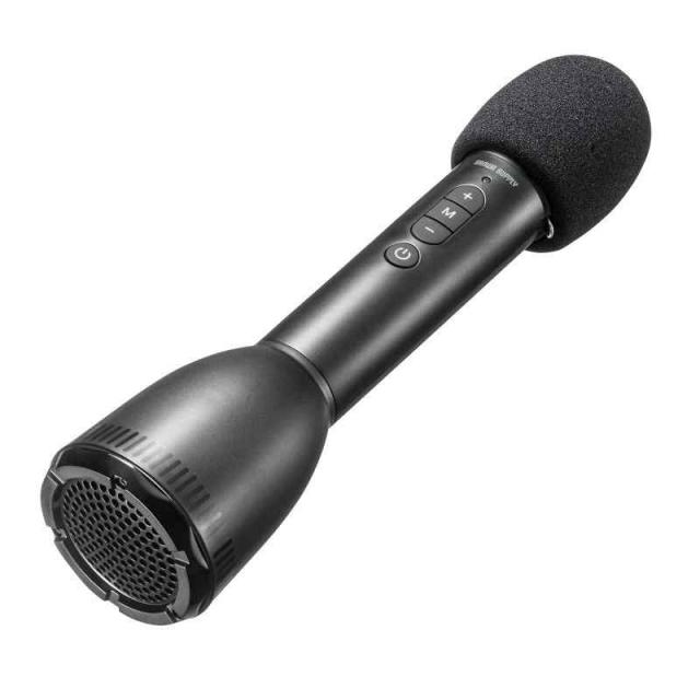 サンワサプライ ハンドマイク型ポータブル拡声器スピーカー(Bluetooth対応) MM-SPAMP18