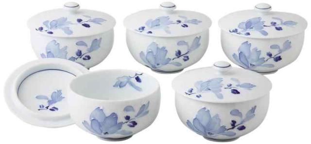 西海陶器 辻が花 蓋付汲出揃 11549