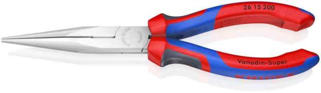 クニペックス(Knipex) 先長精密ラジオペンチ 200mm コンフォートハンドル 硬線・中硬線対応 2615-200