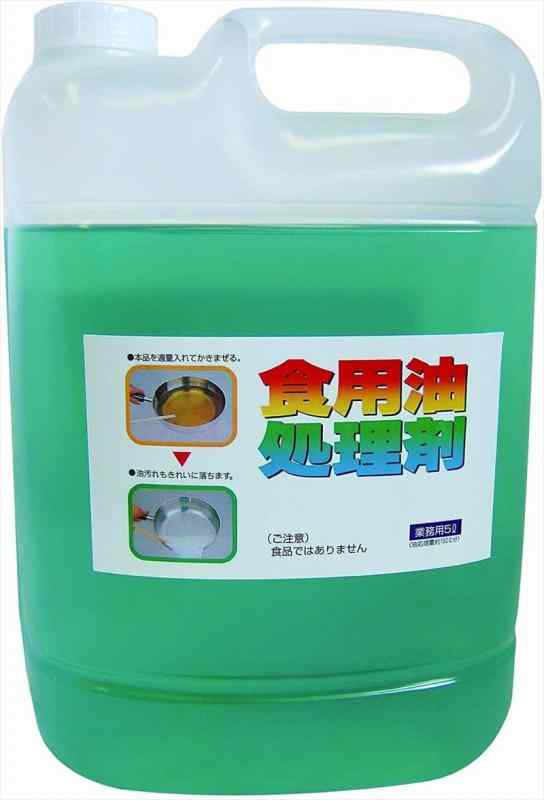 天ぷら油処理剤 油コックさん (業務用 5L)