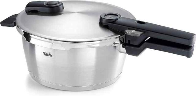 フィスラー (Fissler) 圧力鍋 ビタクイック プレミアム 3.5L ガス IH 対応 2〜3人向 pressure cooker 2段階圧力設定 ドイツ製 ステンレス製 【日本正規販売品】 602-410-03-000