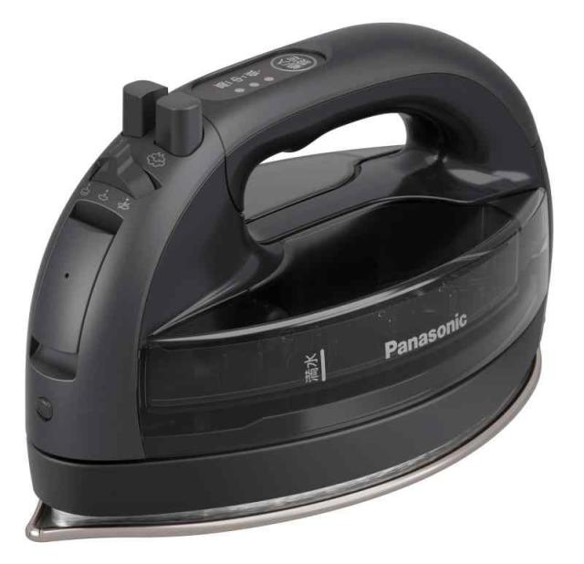 【2025最新型 コードレス】パナソニック コードレススチームアイロン NI-WL709-K カームブラック Wヘッド ステンレス×ニッケルコート