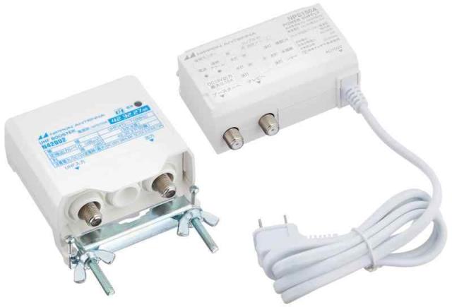 日本アンテナ 電源分離型利得切換式UHFブースター 42ｄB用 N42DU2-BP