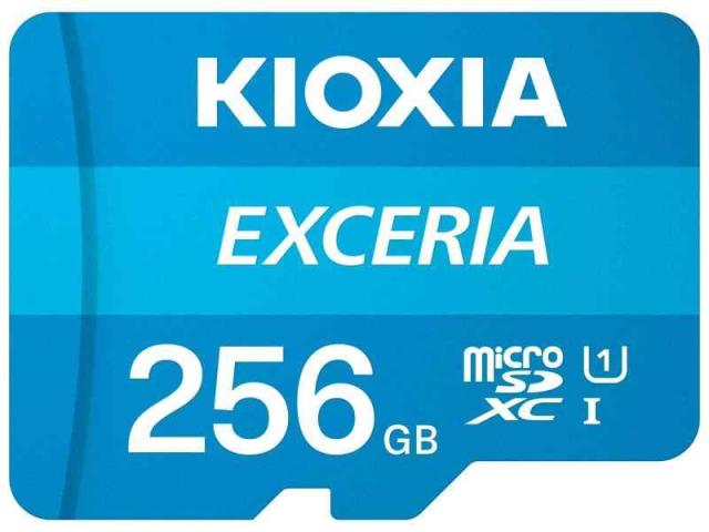 KIOXIA(キオクシア) 旧東芝記憶装置 microSD 256GB UHS-I Class10 (最高限度読出速度100MB/s) Nintendo Switch動くこと見さだめる済 国内受け支える定まり品 製造会社5年 KLMEA256G
