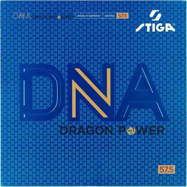 スティガ(STIGA) 卓球 ラバー DNA ドラゴン パワー (ブラック, スポンジ高度:57.5)