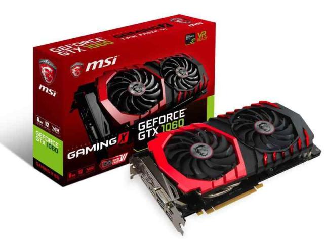 【整備済み品】 MSI GeForce GTX 1060 GAMING X 6G 『Twin Frozr VI/OCモデル』 グラフィックスボード VD6092