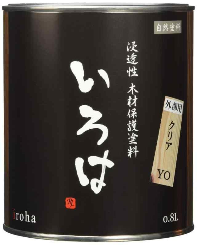 アールジェイ いろは 外部用クリア0.8L