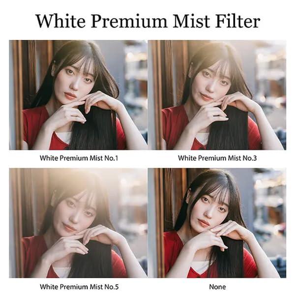KANI ソフトフィルター White Premium Mist ソフト効果 コントラスト調整 軟調表現 (55mm, No.3)_2