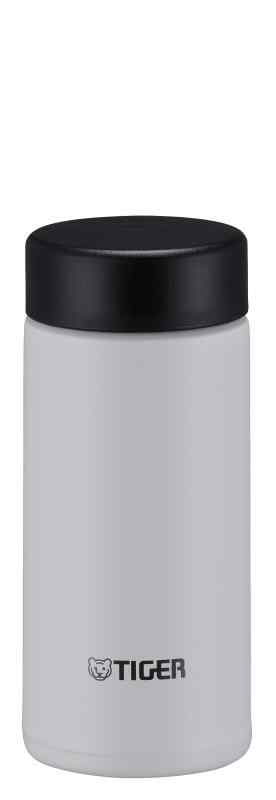 【パッキン一体型・食洗機対応】 タイガー魔法瓶(TIGER) 水筒 200ml スクリュー マグ ステンレスボトル 保冷 保温 軽量 なめらか飲み口 洗いやすい スノーホワイト MMP-W020WP