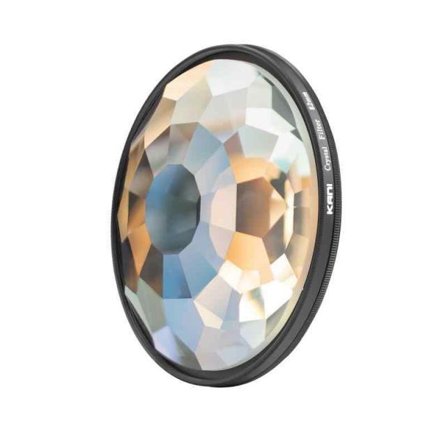 KANI 82mm プリズムフィルター Crystal Filter 前枠回転式 特殊効果フィルター 万華鏡効果 夜景撮影 イルミネーション K17665