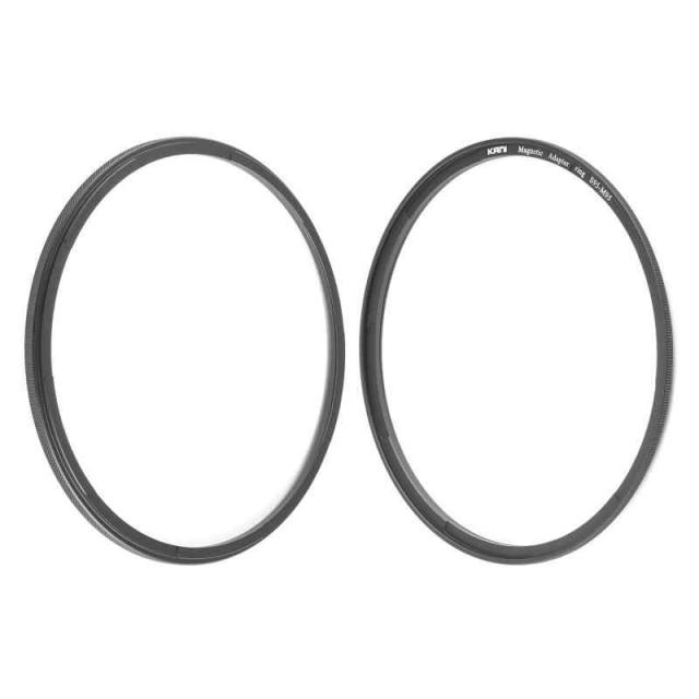 KANI マグネットクイックリリース ローレット付 空転防止機構付 黒枠 フィルターアクセサリ アルミ製 (95mm, マグネットセット)_3