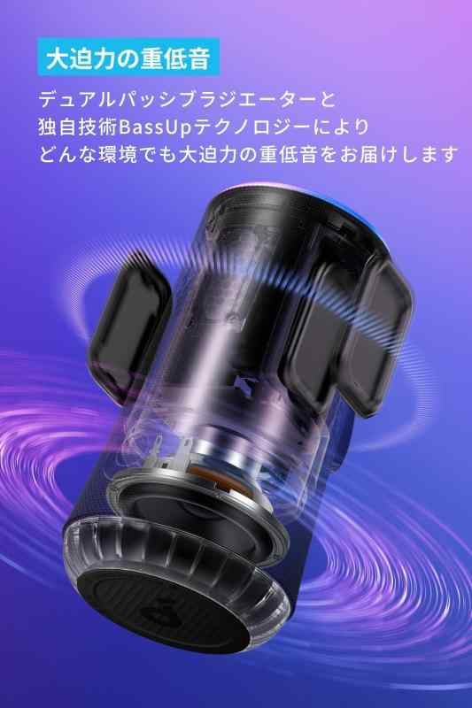 Anker Soundcore Glow Bluetooth スピーカー 【360°サウンド】_2