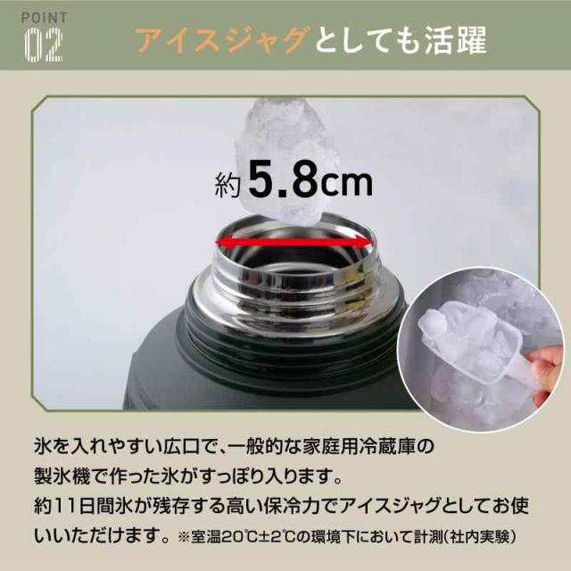 ピーコック魔法瓶工業(The-peacock) ピーコック 水筒 (カーキ, 5000 ml)_3