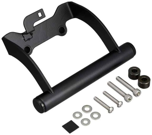 キジマ(Kijima) バイクパーツ ステー ハンドル マウントバー スチール製 レブル1100/DCT(21-) φ22.2mm マットブラック 204-0708
