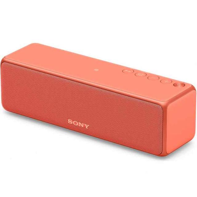 中古：【整備済み品】 ソニー ワイヤレスポータブルスピーカー SRS-HG10 : Bluetooth/Wi-Fi/LDAC/ハイレゾ/専用スマホアプリ対応 2018年モデル / マイク付き/ トワイライトレッド SRS-HG10 R