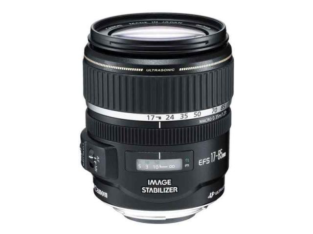 中古：Canon EFレンズ EF-S17-85mm F4-5.6 IS USM デジタル専用 ズームレンズ 標準
