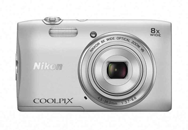 中古：Nikon デジタルカメラ COOLPIX S3600 8倍ズーム 2005万画素 クリスタルシルバー S3600SL