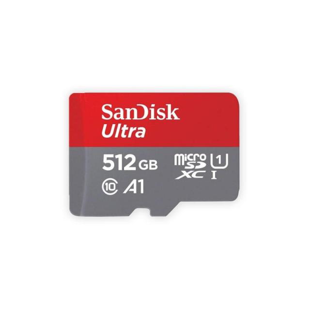 SanDisk UHS-I Class 10 Micro SD Card, 512 GB, Compatible with Nintendo Switch, SDSQUAC-512G-GN6MN SD Converter Adapter Not Inclu