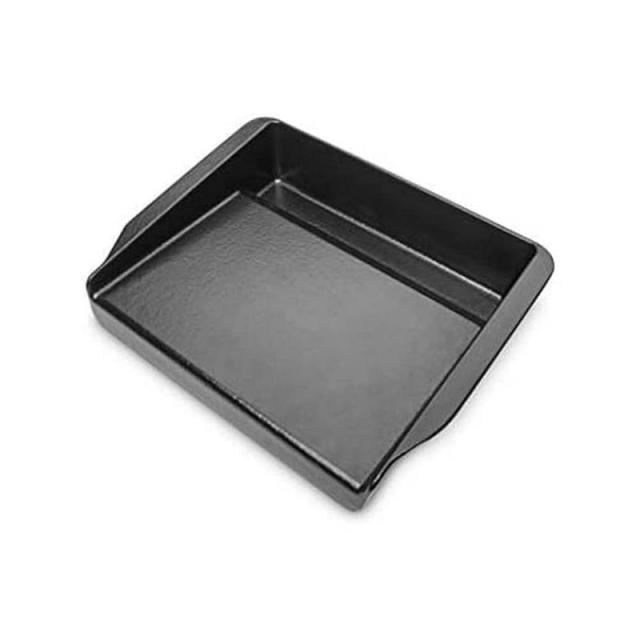 ウェーバー(Weber) 電気バーベキューコンロ Pulse 専用グリドル 鉄板 鋳鉄製ホーロー加工【2年】 ブラック 小の通販は 6,729円