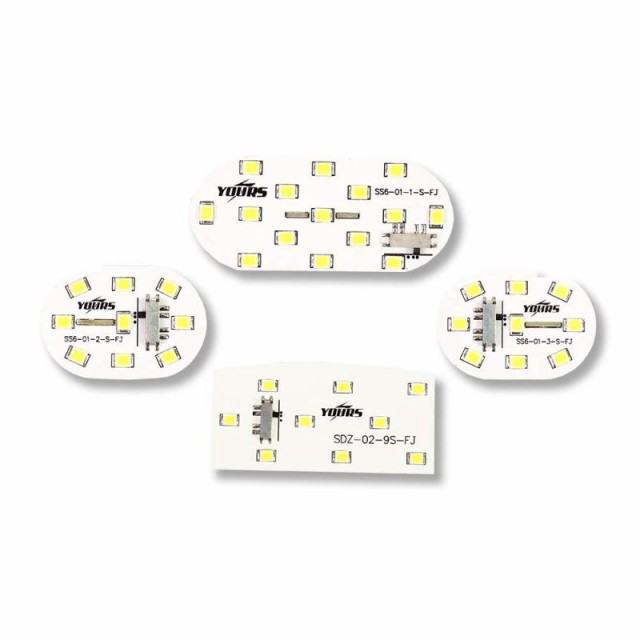 YOURS(ユアーズ) サクラ LED ルームランプ セット 【減光調整付き】 (専用工具付) SAKURA 日産 ニッサン NISSAN カスタム パーツ アクセサリー y406-008 [2] Mの通販は