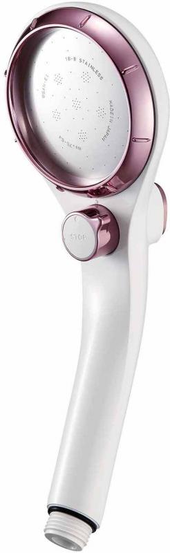 SANEI アジャストシャワーヘッド 手元で勢い調節と一時止水 節水効果 ピンクゴールド PS3032-80XA-PGP 5,541円