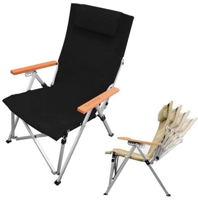 Hilander CliMax Low Chair 4段階リクライニング 2024年】キャンプ用